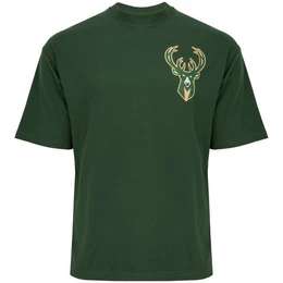 Print-Shirt Oversized BACKPRINT Milwaukee Bucks