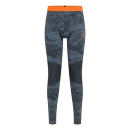 Funktionsleggings Tights Whistler Eco Baselayer mit Marken-Logo auf linkem Bein