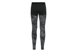 Odlo Funktionsleggings Tights Whistler Eco Baselayer Dunkelgrün/Schwarz