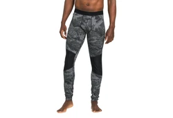 Odlo Funktionsleggings Tights Whistler Eco Baselayer Dunkelgrün/Schwarz