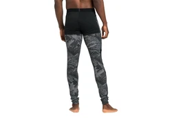 Odlo Funktionsleggings Tights Whistler Eco Baselayer Dunkelgrün/Schwarz