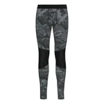 Odlo Funktionsleggings Tights Whistler Eco Baselayer Dunkelgrün/Schwarz