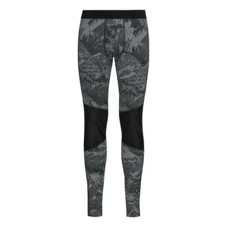 Odlo Funktionsleggings Tights Whistler Eco Baselayer Dunkelgrün/Schwarz Odlo Funktionsleggings Tights Whistler Eco Baselayer Dunkelgrün/Schwarz