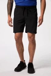JP1880 Bermudas Sporthose FLEXNAMIC 2in1-Look Handypocket Schwarz/Dunkelblau