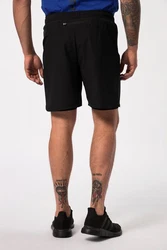 JP1880 Bermudas Sporthose FLEXNAMIC 2in1-Look Handypocket Schwarz/Dunkelblau