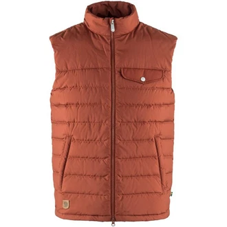 Fjällräven Greenland Down Liner Vest Orange/Rot/Braun