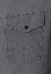RedBridge Jeanshemd Premium Denim Hellgrau/Grau/Dunkelgrau