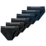 Schiesser Slip 95/5 Organic Cotton Dunkelblau/Blau