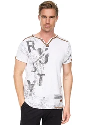 Rusty Neal T-Shirt Braun/Rot/Grau