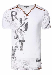 T-Shirt im Used-Look