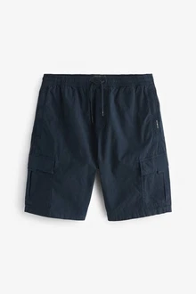 Next Cargo-Shorts mit Tunnelzugbund Blau/Dunkelblau Next Cargo-Shorts mit Tunnelzugbund Blau/Dunkelblau