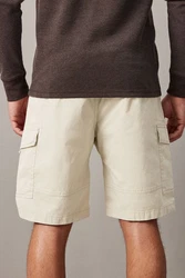 Next Cargo-Shorts mit Tunnelzugbund Khaki