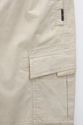 Next Cargo-Shorts mit Tunnelzugbund Khaki