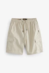 Next Cargo-Shorts mit Tunnelzugbund Khaki