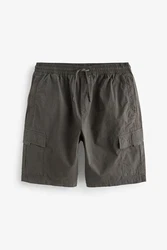 Next Cargo-Shorts mit Tunnelzugbund Dunkelgrün/Khaki