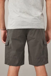 Next Cargo-Shorts mit Tunnelzugbund Dunkelgrün/Khaki