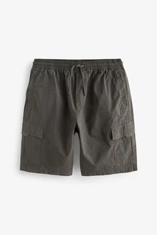 Next Cargo-Shorts mit Tunnelzugbund Dunkelgrün/Khaki