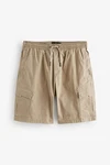 Next Cargo-Shorts mit Tunnelzugbund Khaki/Beige