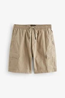 Next Cargo-Shorts mit Tunnelzugbund Khaki/Beige Next Cargo-Shorts mit Tunnelzugbund Khaki/Beige