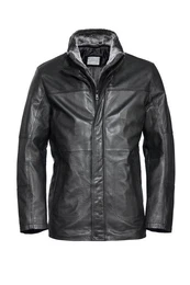 Lederjacke BULUCA mit Stehkragen