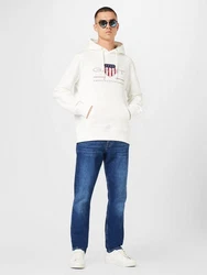 Gant Hoodie Regular Archive Shield Hoodie Ecru