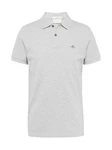 Gant Poloshirt SLIM SHIELD PIQUE POLO Grau