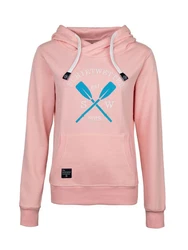 Schietwetter Kapuzenpullover Alexa Damen Hoody Sweatshirt Rosa