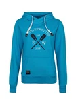 Schietwetter Kapuzenpullover Alexa Damen Hoody Sweatshirt Hellblau/Türkis/Blau