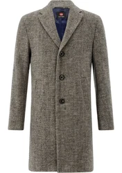 CG Club of Gents Langmantel CG Marvel Braun/Grau/Hellblau