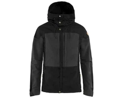 Fjällräven Funktionsjacke Keb Herren Anorak Schwarz/Dunkelblau