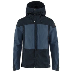 Fjällräven Funktionsjacke Keb Herren Anorak Dunkelblau/Blau/Hellblau