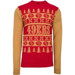 Forever Collectibles Rundhalspullover NFL Teams Ugly XMAS Weihnachten Braun/Dunkelrot/Rot/Gold