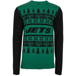 Forever Collectibles Rundhalspullover NFL Teams Ugly XMAS Weihnachten Schwarz/Dunkelgrün/Grün