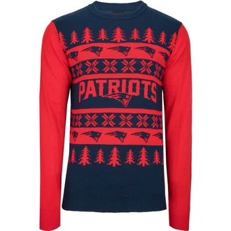 Forever Collectibles Rundhalspullover NFL Teams Ugly XMAS Weihnachten Rot/Beige/Dunkelblau/Grün