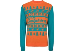 Forever Collectibles Rundhalspullover NFL Teams Ugly XMAS Weihnachten Orange/Türkis/Mischfarben