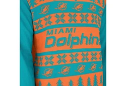 Forever Collectibles Rundhalspullover NFL Teams Ugly XMAS Weihnachten Orange/Türkis/Mischfarben
