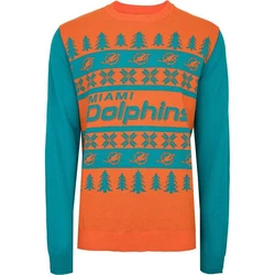 Forever Collectibles Rundhalspullover NFL Teams Ugly XMAS Weihnachten Orange/Türkis/Mischfarben