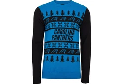 Forever Collectibles Rundhalspullover NFL Teams Ugly XMAS Weihnachten Hellblau/Türkis/Dunkelblau/Blau