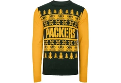 Forever Collectibles Rundhalspullover NFL Teams Ugly XMAS Weihnachten Blau/Dunkelgrün/Grün/Gelb