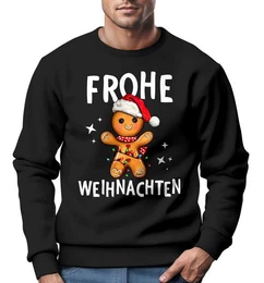 Sweatshirt Sweatshirt Herren Frohe Weihnachten Weihnachtspullover Lustig Dabbing