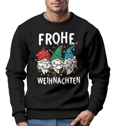 Sweatshirt Sweatshirt Herren Frohe Weihnachten Weihnachtspullover Lustig Dabbing