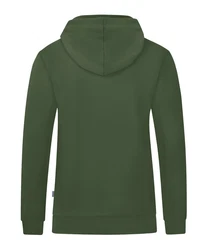 Jako Sweatjacke Organic Kapuzenjacke Dunkelgrün/Grün