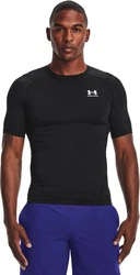 Under Armour Herren UA HG Armour Comp SS T-Shirt Rot/Schwarz/Beige