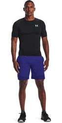 Under Armour Herren UA HG Armour Comp SS T-Shirt Rot/Schwarz/Beige