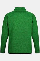 JP1880 Fleecejacke Strickfleece-Jacke Grün/Neonfarben/Türkis/Dunkelgrün