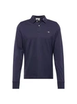GANT Shirt Poloshirt (1-tlg) Blau/Blau (evening blau)