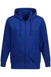 JP1880 Fleecejacke Hoodie-Jacke Fitness Sweat Kapuze Blau