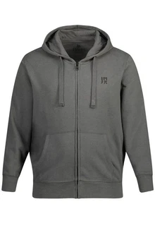 JP1880 Fleecejacke Hoodie-Jacke Fitness Sweat Kapuze Hellgrau/Dunkelgrau/Grau JP1880 Fleecejacke Hoodie-Jacke Fitness Sweat Kapuze Hellgrau/Dunkelgrau/Grau