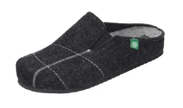 Herren Filzpantoffel 220225 grau Hausschuh