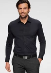 OLYMP Langarmhemd Luxor 24/Seven modern fit Jerseyshirt 
